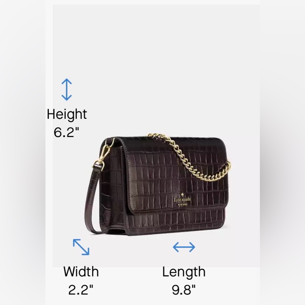 Kate Spade Madison Croc Embossed
Willow Medium
Crossbody - Picture 5 of 13